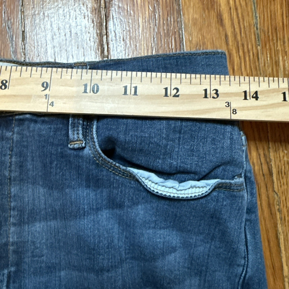 Frame Women's Skinny Jeans Le High Crop Modal Blend Size 27x23 Soft Stretchy - Picture 3 of 8